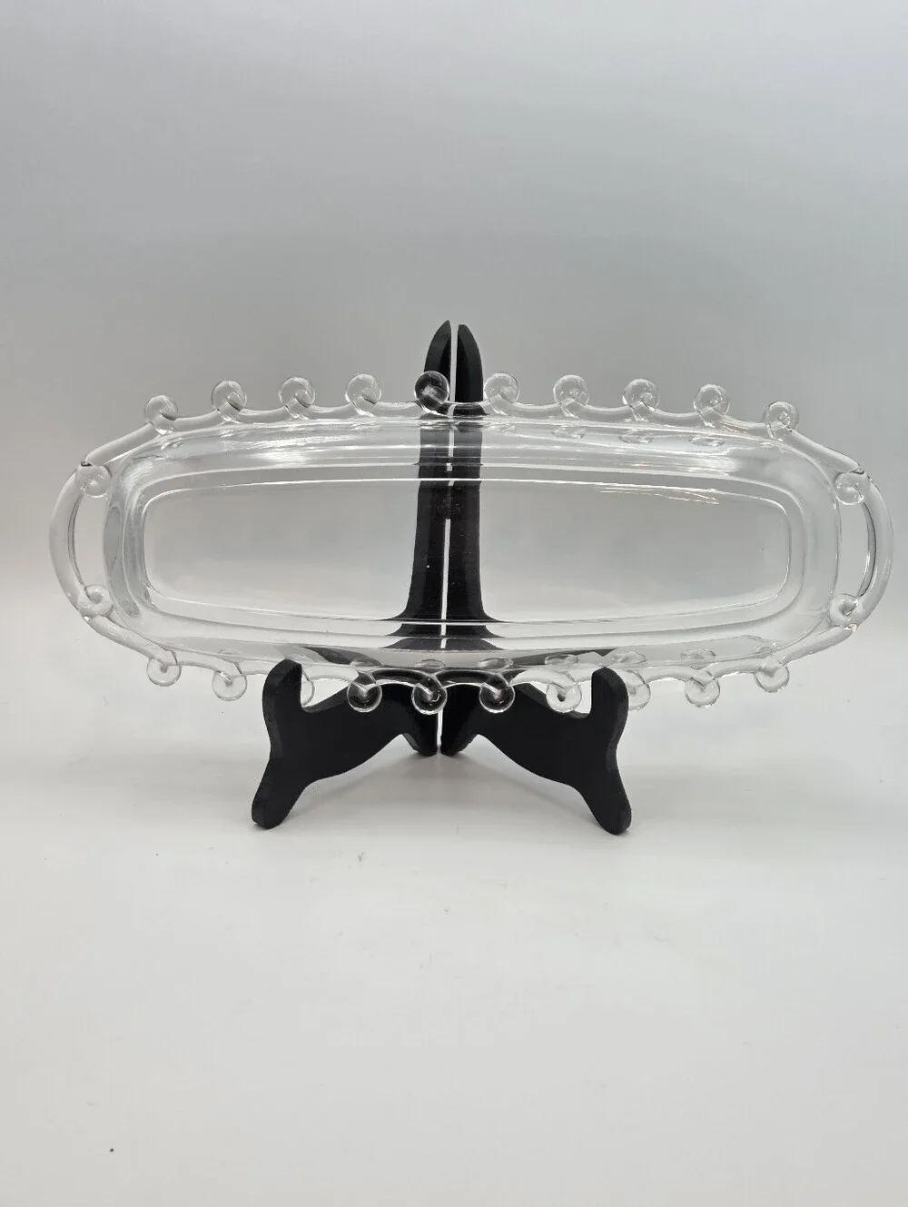 Heisey Lariat 12 Inch Celery Tray Dish